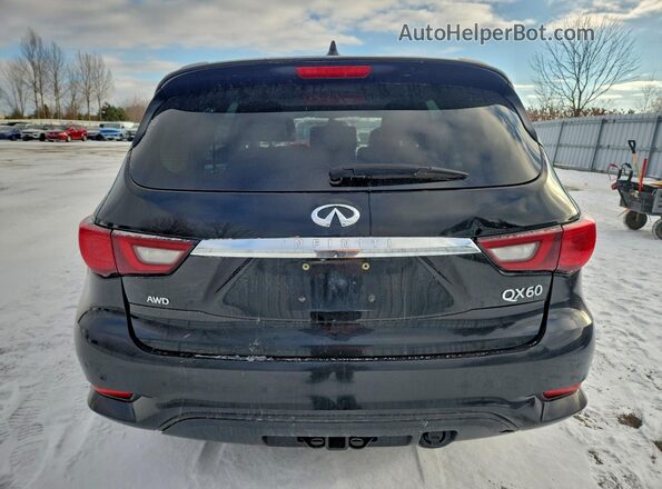 5N1DL0MM8LC514974 2020 INFINITI QX60 Black Widok z tyłu