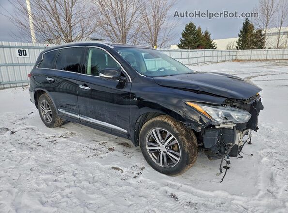 5N1DL0MM8LC514974 2020 INFINITI QX60 Black Przód prawy