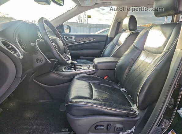 5N1DL0MM8LC514974 2020 INFINITI QX60 Black Widok wnętrza z przodu
