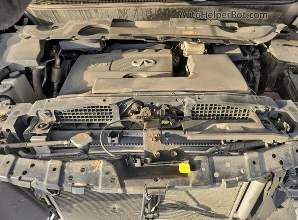 5N1DL0MM8LC514974 2020 INFINITI QX60 Black Widok komory silnika