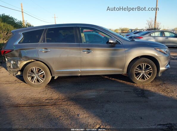 5N1DL0MM9JC524569 2018 INFINITI QX60 Gray Սալոնի 360 աստիճան տեսք