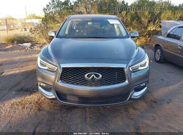 5N1DL0MM9JC524569 2018 INFINITI QX60 Gray Սալոնի հետևի տեսք
