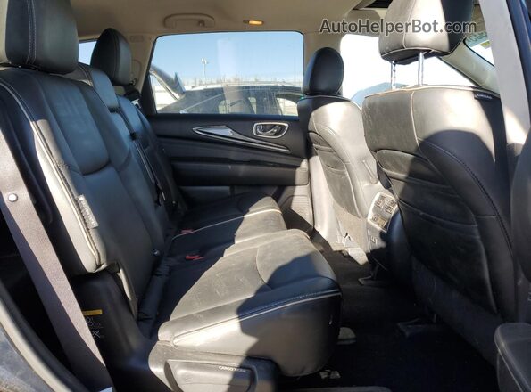 5N1DL0MM9LC533405 2020 INFINITI QX60 Black Rear interior view
