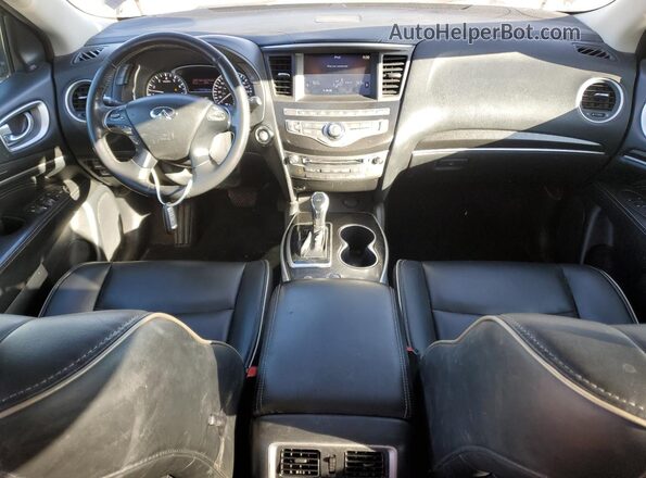 5N1DL0MM9LC533405 2020 INFINITI QX60 Black Dashboard view