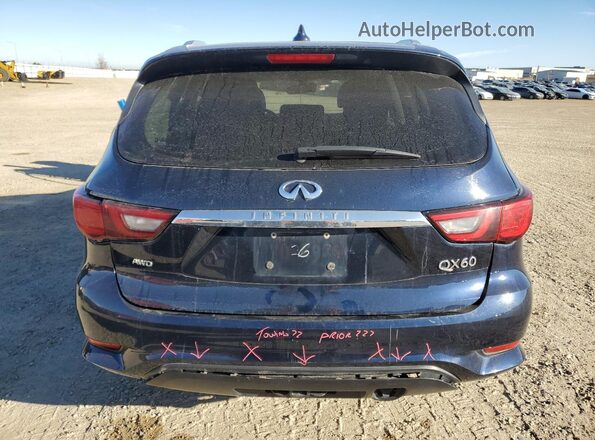 5N1DL0MM9LC533405 2020 INFINITI QX60 Black Rear view