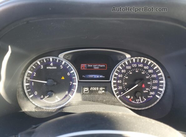 5N1DL0MM9LC533405 2020 INFINITI QX60 Black Instrument cluster view
