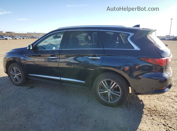 5N1DL0MM9LC533405 2020 INFINITI QX60 Black Rear left