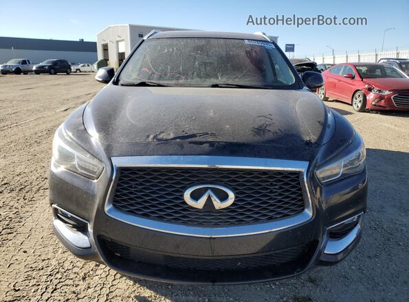 5N1DL0MM9LC533405 2020 INFINITI QX60 Black Front view