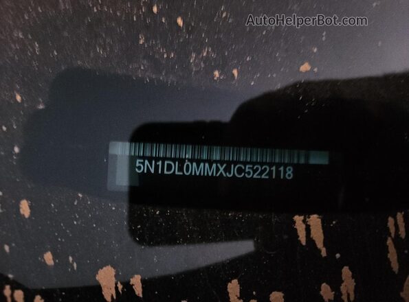 5N1DL0MMXJC522118 2018 INFINITI QX60 Black 