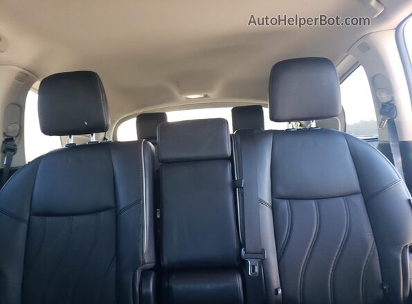 5N1DL0MMXKC512626 2019 INFINITI QX60 Black Widok tylnych siedzeń