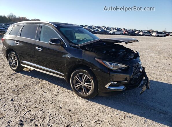 5N1DL0MMXKC512626 2019 INFINITI QX60 Black Przód prawy