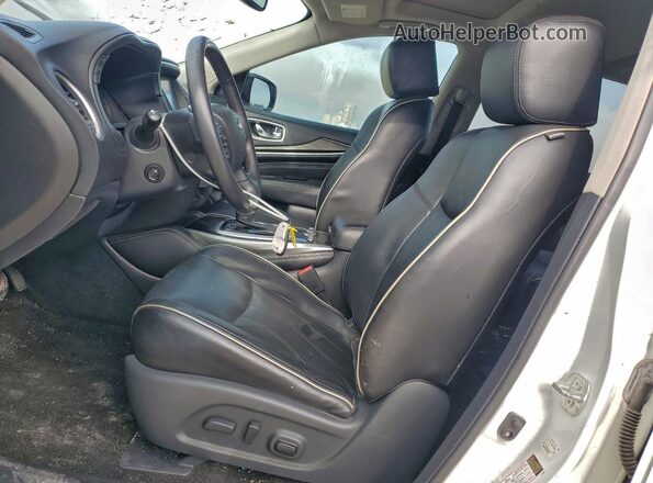5N1DL0MN1JC522999 2018 INFINITI QX60 Белый Вид салона спереди