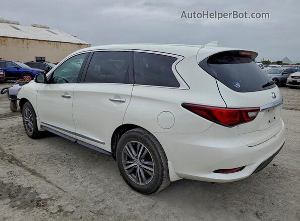 5N1DL0MN2LC522478 2020 INFINITI QX60 White Rear left