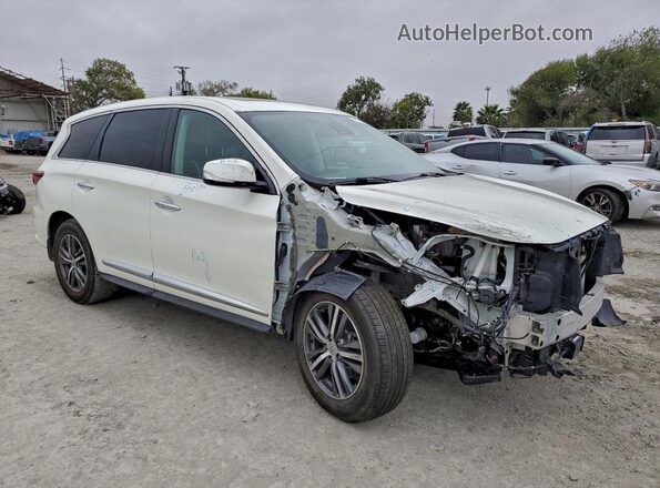 5N1DL0MN2LC522478 2020 INFINITI QX60 White Front right