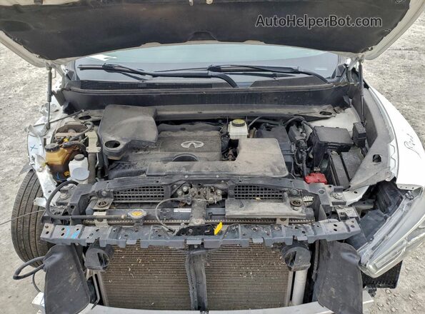 5N1DL0MN2LC522478 2020 INFINITI QX60 White Rear interior view