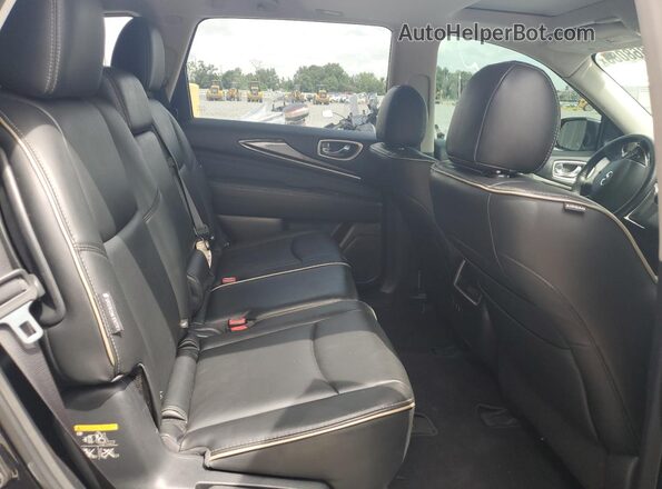 5N1DL0MN3LC537619 2020 INFINITI QX60 Black Rear interior view