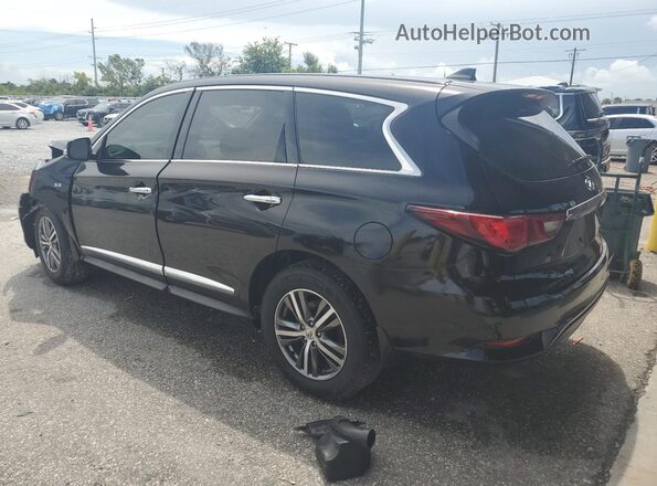 5N1DL0MN3LC537619 2020 INFINITI QX60 Black Rear left