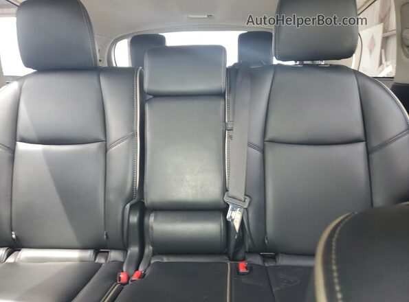 5N1DL0MN3LC537619 2020 INFINITI QX60 Black Rear seats view