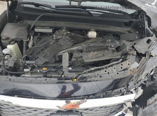 5N1DL0MN3LC537619 2020 INFINITI QX60 Black Engine compartment view