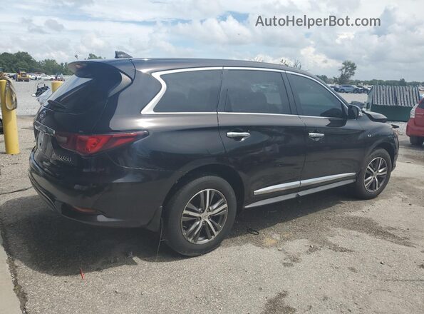 5N1DL0MN3LC537619 2020 INFINITI QX60 Black Rear right