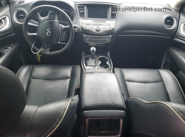 5N1DL0MN3LC537619 2020 INFINITI QX60 Black Dashboard view