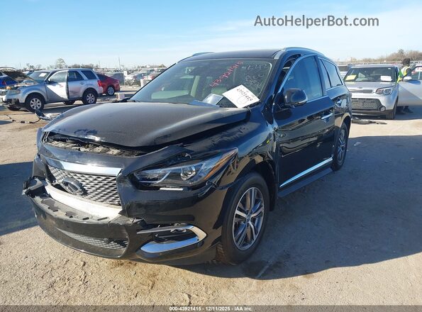 5N1DL0MN4LC504368 2020 INFINITI QX60 Black Przód lewy