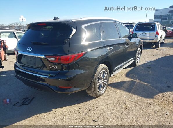 5N1DL0MN4LC504368 2020 INFINITI QX60 Black Tył prawy