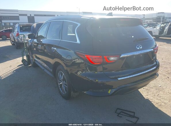 5N1DL0MN4LC504368 2020 INFINITI QX60 Black Tył lewy