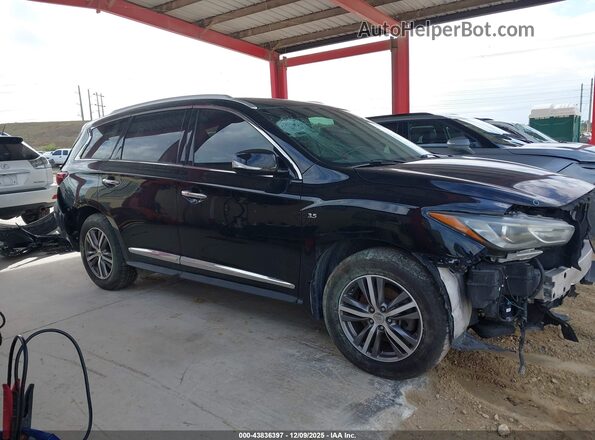 5N1DL0MN6LC515405 2020 INFINITI QX60 Black Widok wnętrza 360 stopni