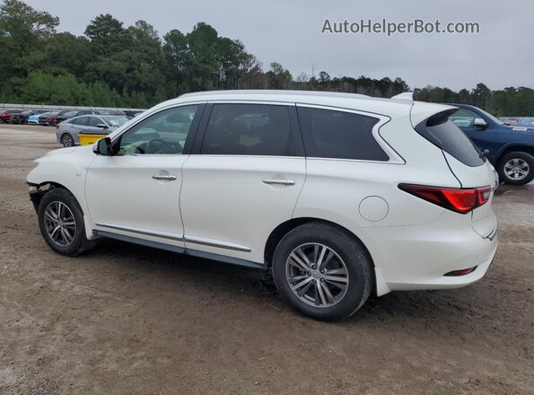 5N1DL0MN7LC536618 2020 INFINITI QX60 White Հետևի ձախ