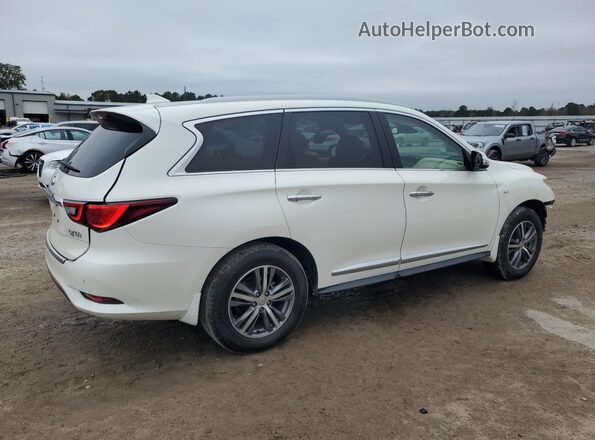 5N1DL0MN7LC536618 2020 INFINITI QX60 White Հետևի աջ