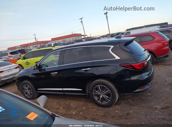 5N1DL0MN8JC516651 2018 INFINITI QX60 Black სალონის 360-გრადუსიანი ხედი