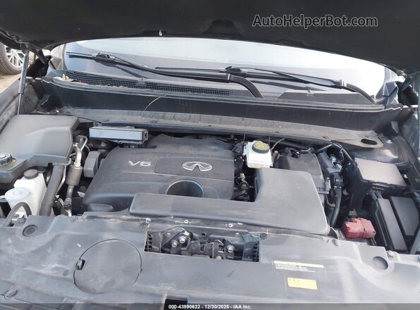 5N1DL0MN8JC516651 2018 INFINITI QX60 Black უკანა ხედი