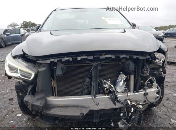 5N1DL0MNXHC558121 2017 INFINITI QX60 Black Դիմացի տեսք