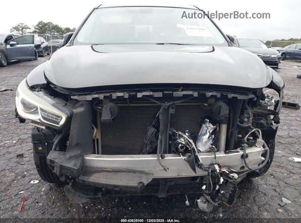 5N1DL0MNXHC558121 2017 INFINITI QX60 Black Սալոնի հետևի տեսք