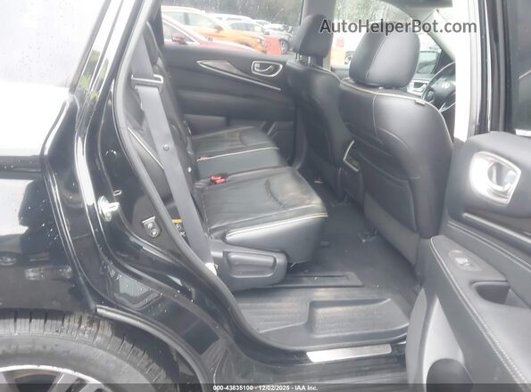 5N1DL0MNXHC558121 2017 INFINITI QX60 Black VIN կոդի պիտակի տեսք