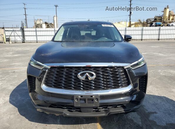 5N1DL1ER7PC374731 2023 INFINITI QX60 Black Вид спереду