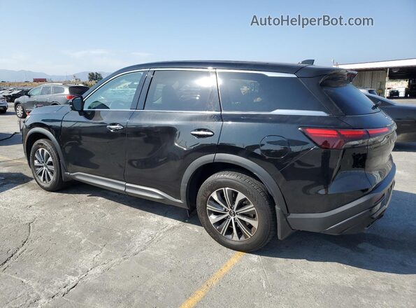 5N1DL1ER7PC374731 2023 INFINITI QX60 Black Задня ліва чверть