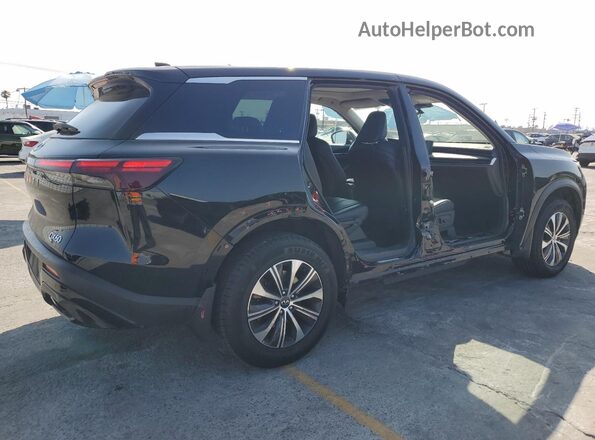 5N1DL1ER7PC374731 2023 INFINITI QX60 Black Задня права чверть