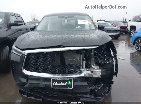 5N1DL1ES8PC347248 2023 INFINITI QX60 Black Սալոնի հետևի տեսք