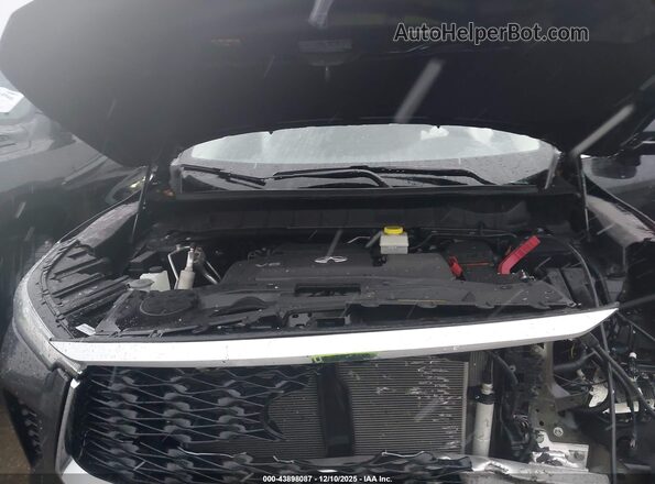 5N1DL1ES8PC347248 2023 INFINITI QX60 Black Հետևի տեսք