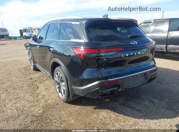 5N1DL1FR0PC361995 2023 INFINITI QX60 Black Tył lewy