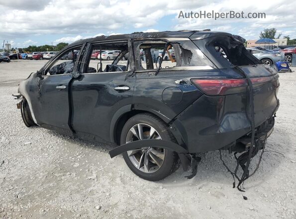 5N1DL1FRXPC353712 2023 INFINITI QX60 Black Հետևի ձախ