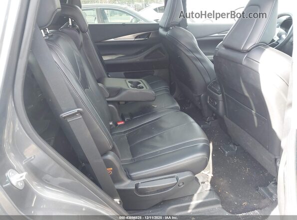 5N1DL1FS2PC350371 2023 INFINITI QX60 Gray VIN կոդի պիտակի տեսք