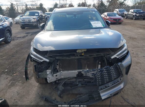5N1DL1FS2PC350371 2023 INFINITI QX60 Gray Սարքավորումների վահանակի տեսք