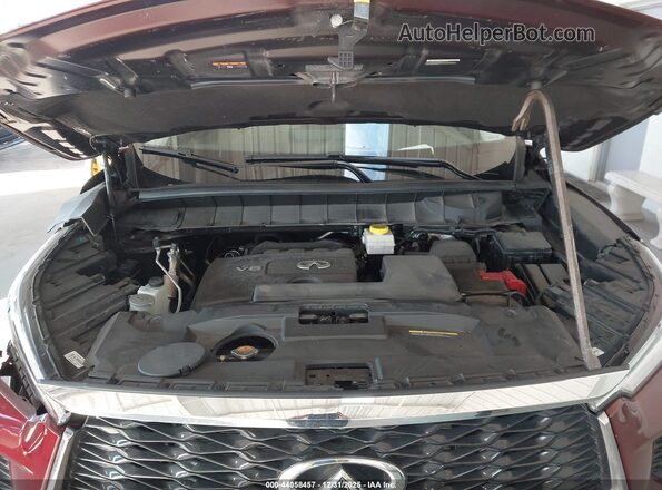 5N1DL1FS2PC370104 2023 INFINITI QX60 Burgundy Widok z tyłu