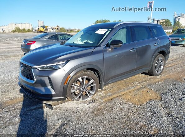 5N1DL1FS3PC347611 2023 INFINITI QX60 Gray Przód lewy