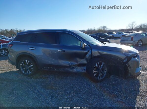 5N1DL1FS3PC347611 2023 INFINITI QX60 Gray Widok wnętrza z tyłu