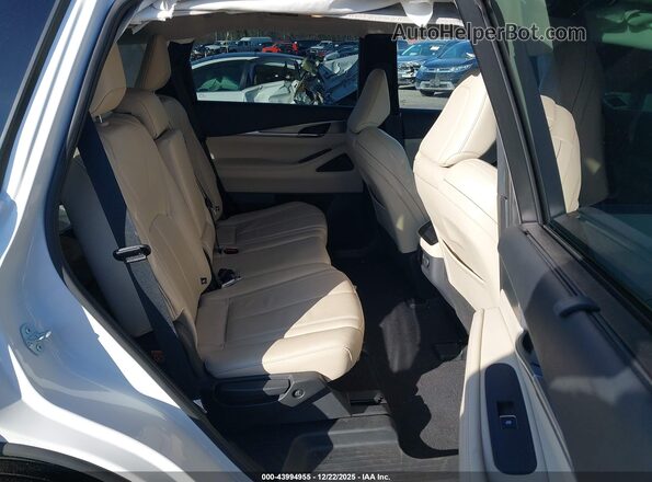 5N1DL1FS3PC373724 2023 INFINITI QX60 White Вид наклейки з VIN-кодом