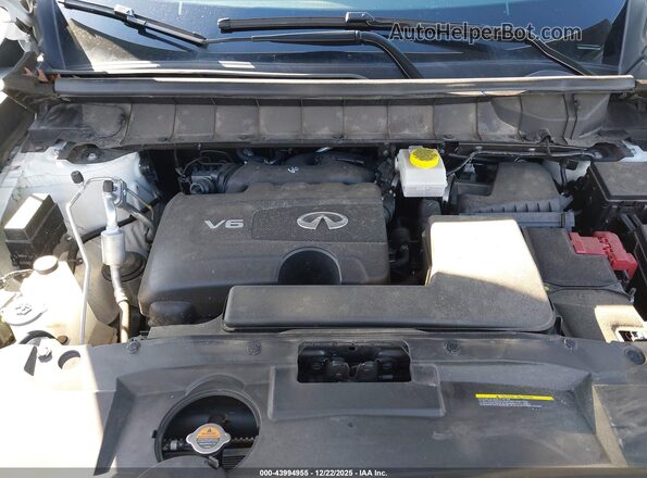 5N1DL1FS3PC373724 2023 INFINITI QX60 White Вид ззаду